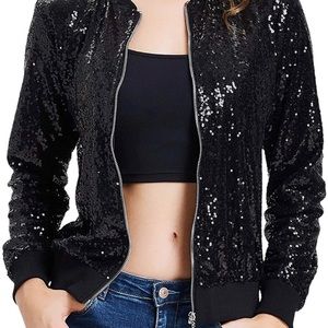 Black Sequin Jacket
